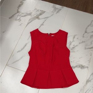Small peplum top